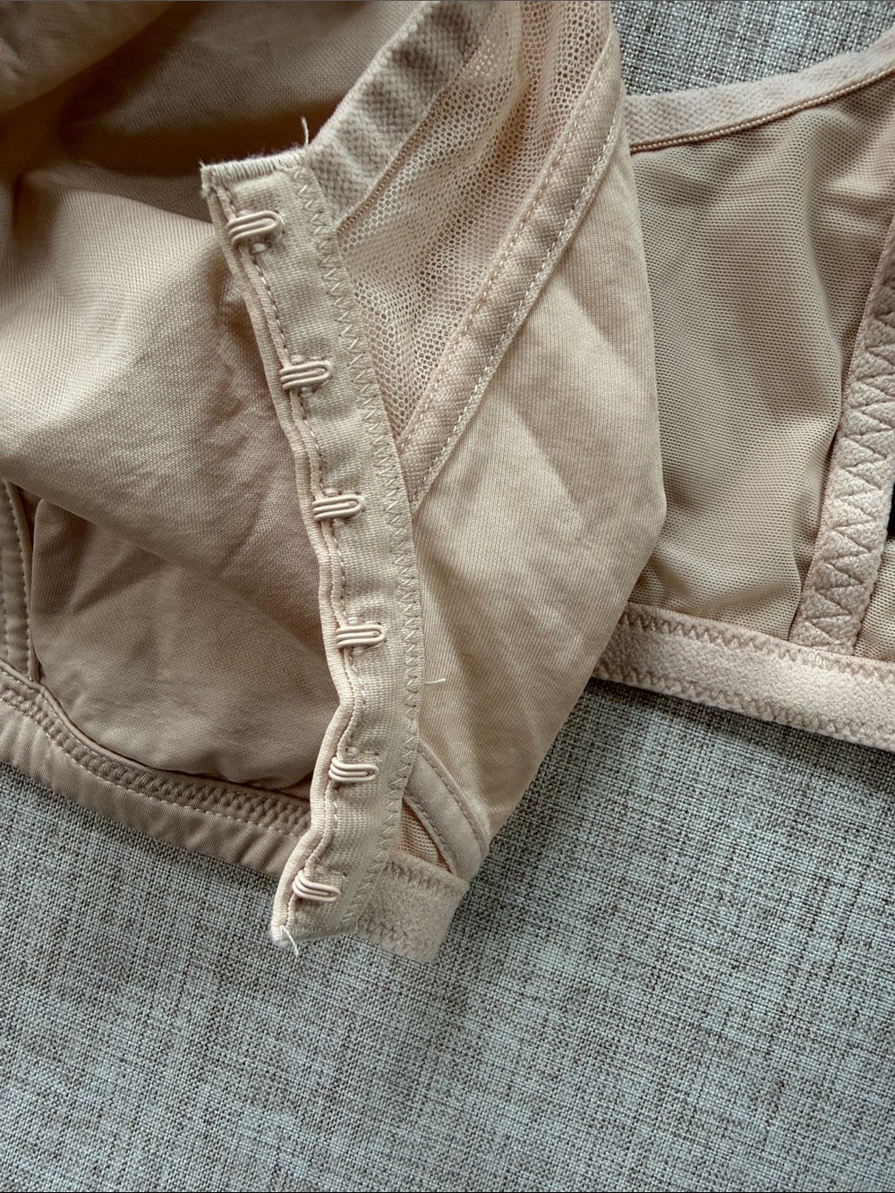 Understance Adina Spacer Air Wireless Bra Unlined Nude Champagne size 48D - Picture 4 of 10